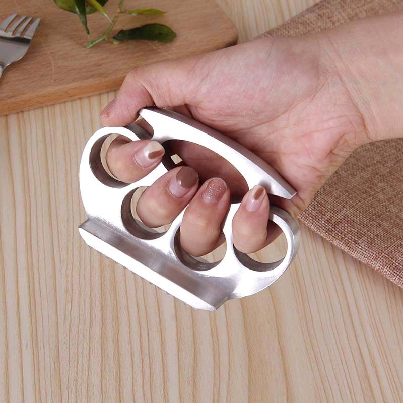 New household aluminum meat tenderizer, handheld meat mallet, metal steak pork tenderizer kitchen tool