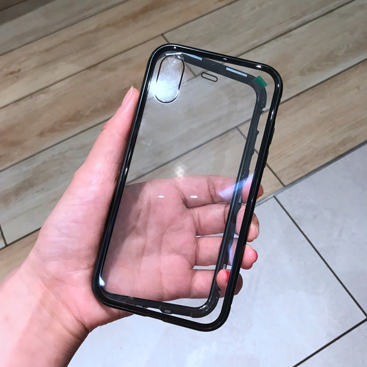 Compatible with iPhone 15 magnetic phone case Apple 15 Pro Max protective cover 14 6 7 8 Plus magnetic glass