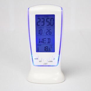 510 Mini LCD Small Alarm Clock Timer Music Alarm Clock