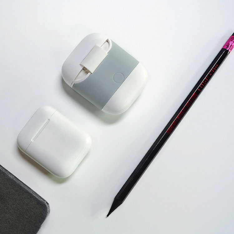 AirPods Wireless Charging Case Suitable for Apple 1st Generation Earphone Protective Case Charging Receiver Case Charger 5W Portable
