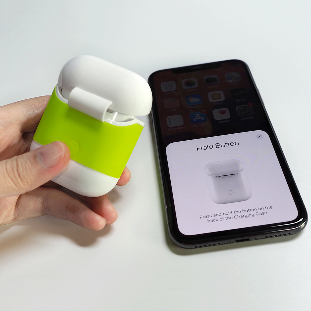 AirPods Wireless Charging Case Suitable for Apple 1st Generation Earphone Protective Case Charging Receiver Case Charger 5W Portable
