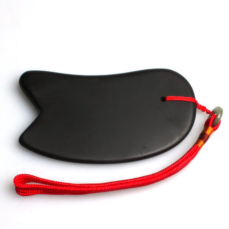 Natural Pyroxene Scraping Board Fish Shape Pyroxene Knife Type Facial Multiple Models Head Back Universal