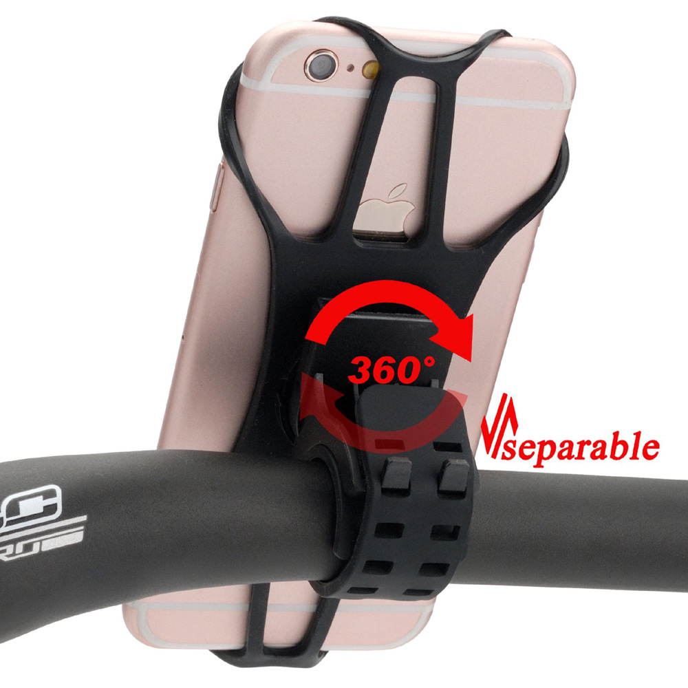 Detachable Phone Clip Sports Armband Supports Arm Wrist and Bike Bracket Three-in-One Combination