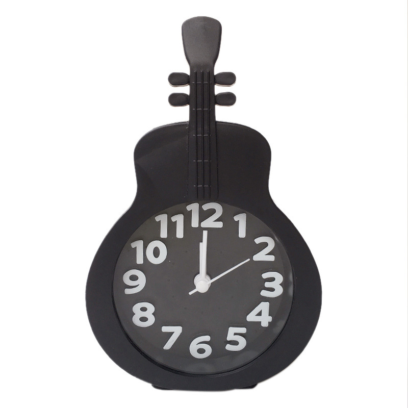 Multi-Shape Plastic Silent Alarm Clock Cartoon Children Student Bedroom Desktop Alarm Clock