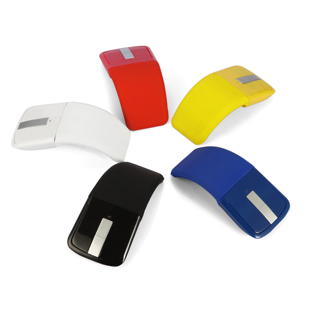 Thin Lightweight Wireless Gift 2.4G ACR Folding Third Generation Broadcom Bluetooth Mouse Folding Mouse