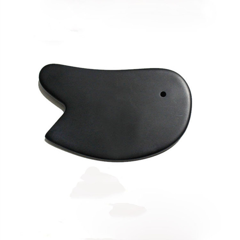 Black Pyroxene Large Knife Type Scraping Board Body Scraping Equipment Meeting Gift Health Care