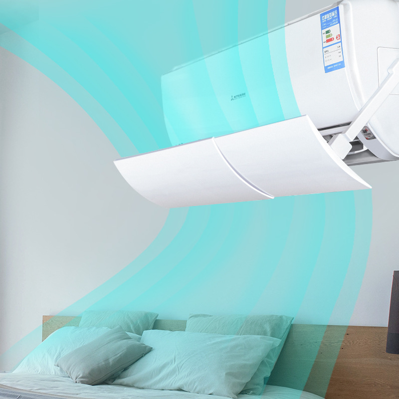 Air Conditioner Wind Deflector Postpartum Infant Anti-direct Blow Air Guide Cover Outlet Wind Shield Cover Wall Mounted Windshield