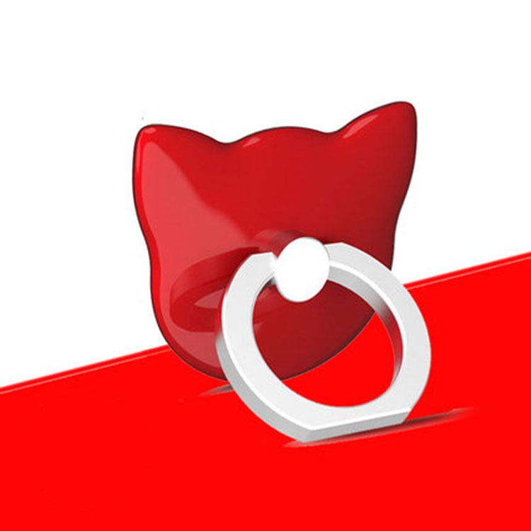Cat head ring stand iring lazy stand LOGO phone ring stand phone ring buckle small gift