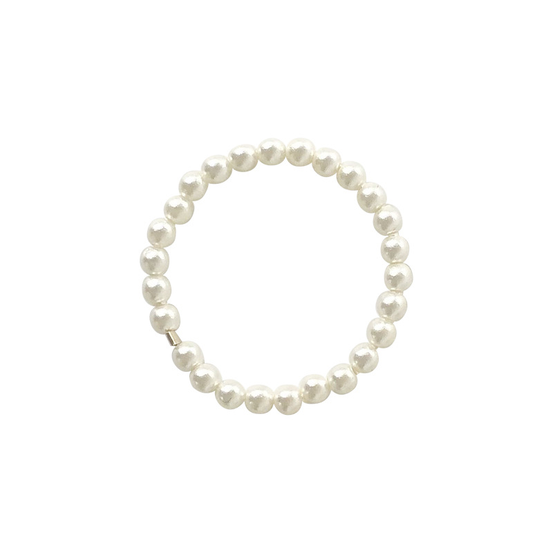 Exotic color carefully designed simple delicate small pearl American 14k gold filled Swarovski crystal ring for women