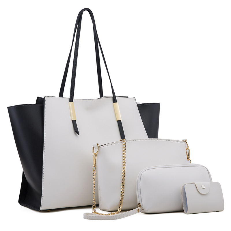 Maidini 2026 new simple mother-child bag four-piece set crossbody shoulder handbag tote bag