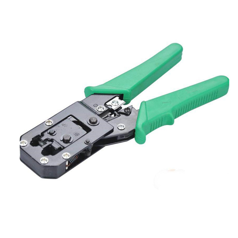 Dual-use RJ45 Network Cable Crimping Tool 318 Network Tool Wire Crimping Pliers Telephone Pliers Dual-use Stripping and Cutting Pliers