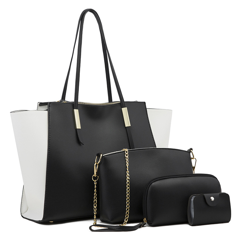 Maidini 2026 new simple mother-child bag four-piece set crossbody shoulder handbag tote bag