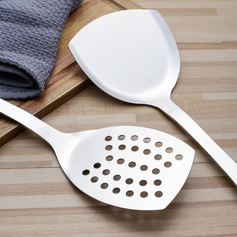 Kitchen home tools, cooking spatula and spoon set, rice spoon, frying spatula, stainless steel gift box set