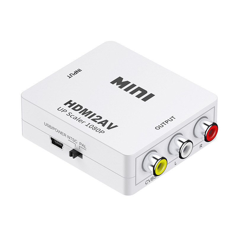 HDMI to AV White Box Series HDMI/VGA/AV Converter for HDMI Standard Video Adapter