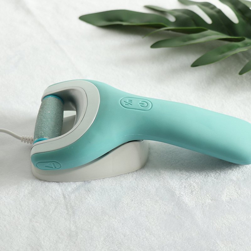Electric foot file, wireless rechargeable callus and dead skin remover, automatic washable foot care machine