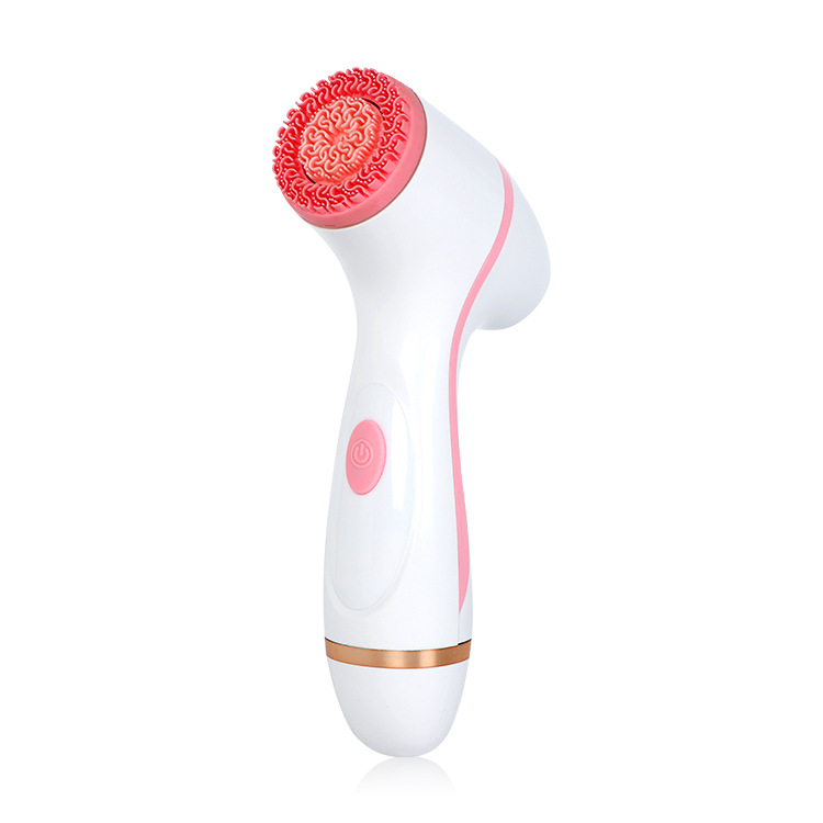 Electric Face Washing Device Facial Pore Cleaner Silicone Facial Cleanser Deep Cleansing