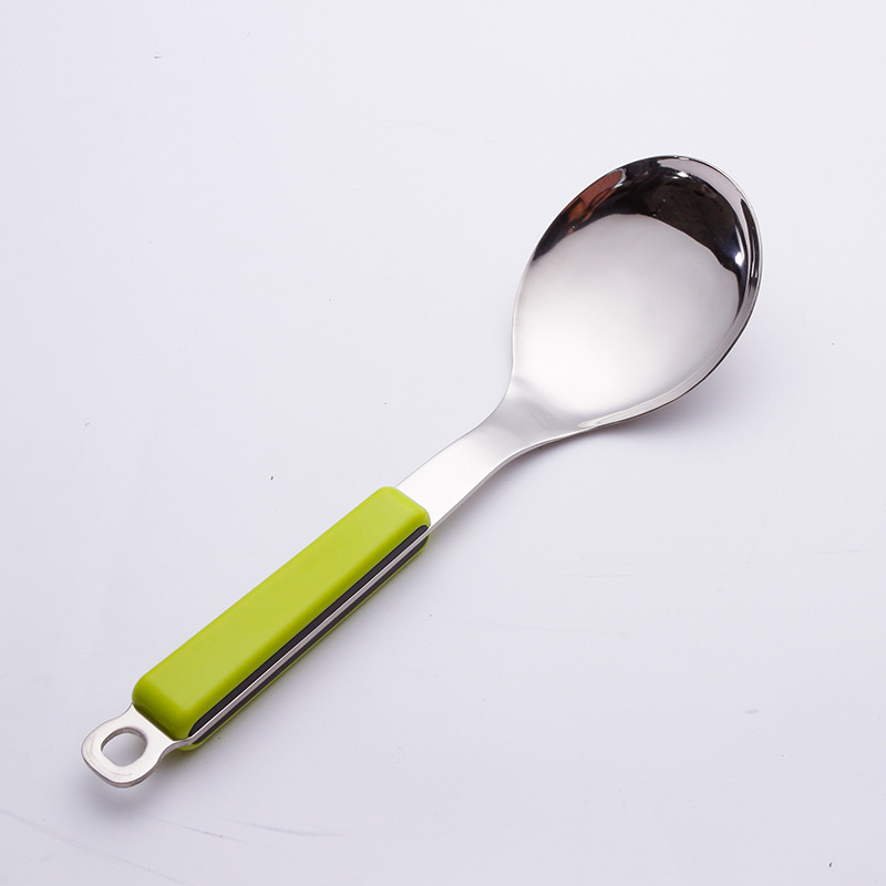 Kitchen home tools, cooking spatula and spoon set, rice spoon, frying spatula, stainless steel gift box set