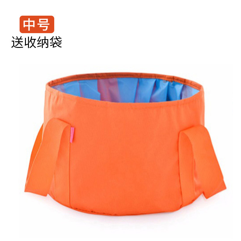Foldable Wash Basin Foot Soaking Bucket Foot Soaking Bag Large Capacity Outdoor Home Picnic Fishing Bucket