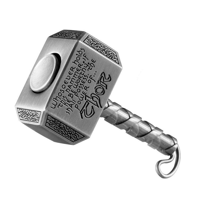 Thor's Hammer Finger Spinner Finger Gyro Children Adult Gift Toy Metal Gyro Boy Girl Birthday Gift
