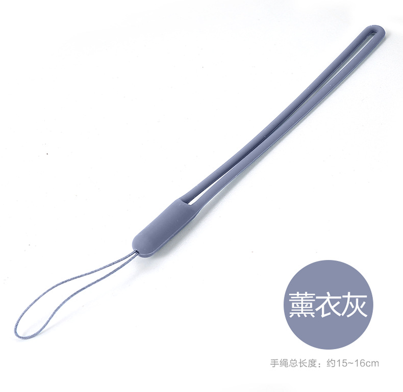 Phone Lanyard Case Short Wrist Strap Hanging Rope Wrist Liquid Silicone Silicone Hanging Chain Anti-lost Phone Case Rope Non-slip