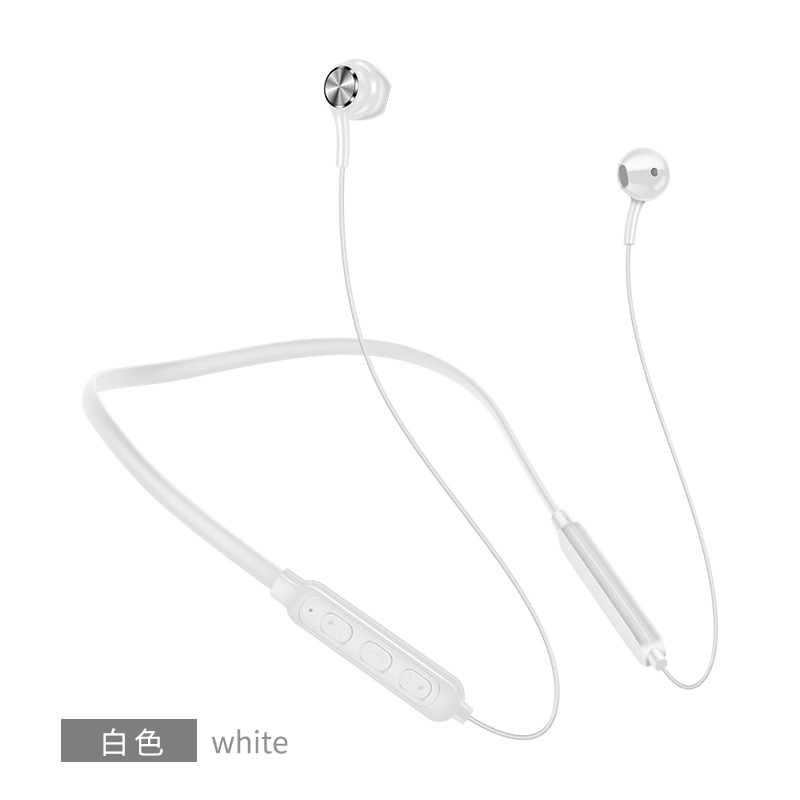 Wireless Dual Ear Stereo Sports Bluetooth Earphone Ear Hook 4.2 Running Long Standby Magnetic Head Neck Hanging
