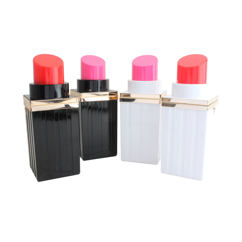 Lipstick Bag Lipstick Clutch Shoulder Evening Dress Bag Chain Evening Bag Mini Acrylic Bag Clutch Women's Bag