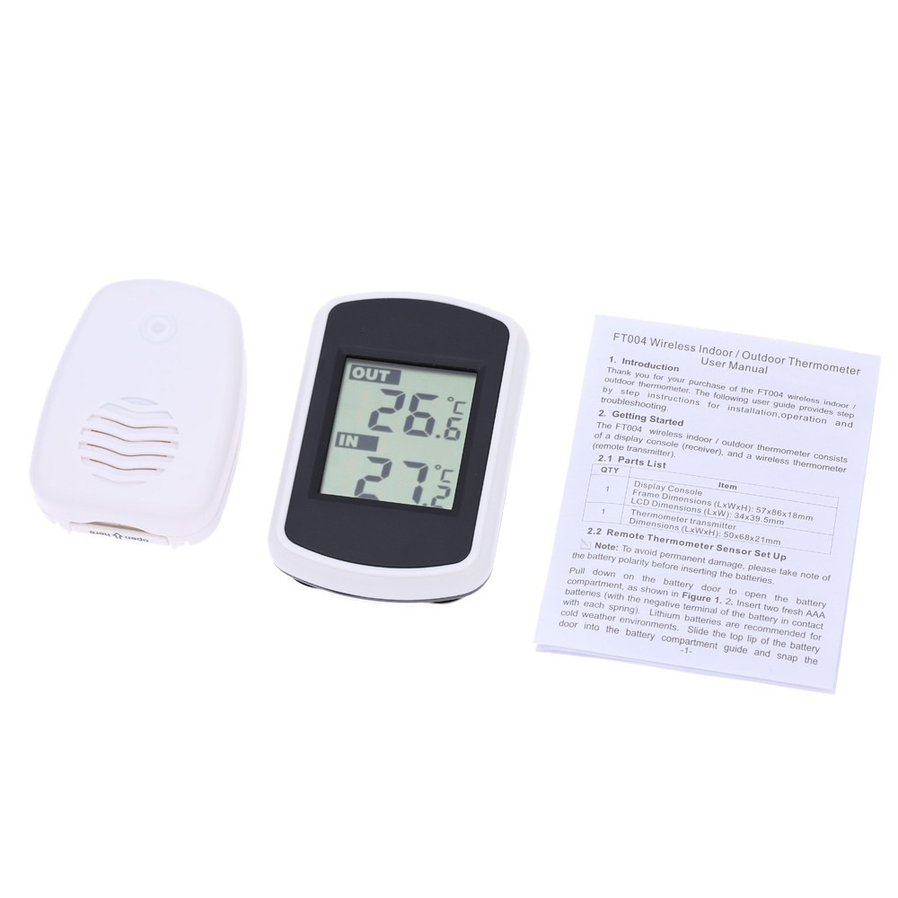 Wireless Indoor Outdoor Thermometer Household Baby Room Laboratory Breeding Garden High Precision Electronic Digital Thermometer