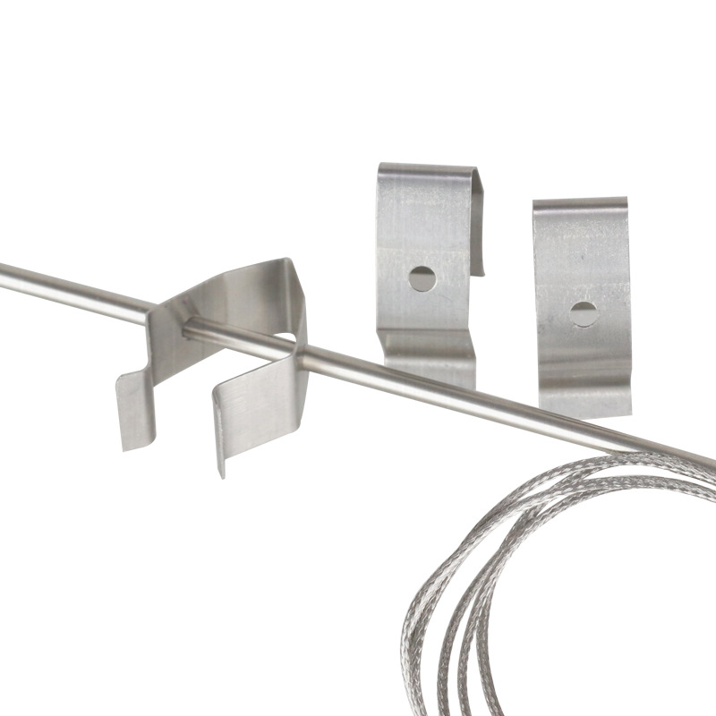 Kitchen BBQ Grill Probe Clip Household Food Thermometer Temperature Measuring Clip Kitchen Grill Probe Fixing Clip