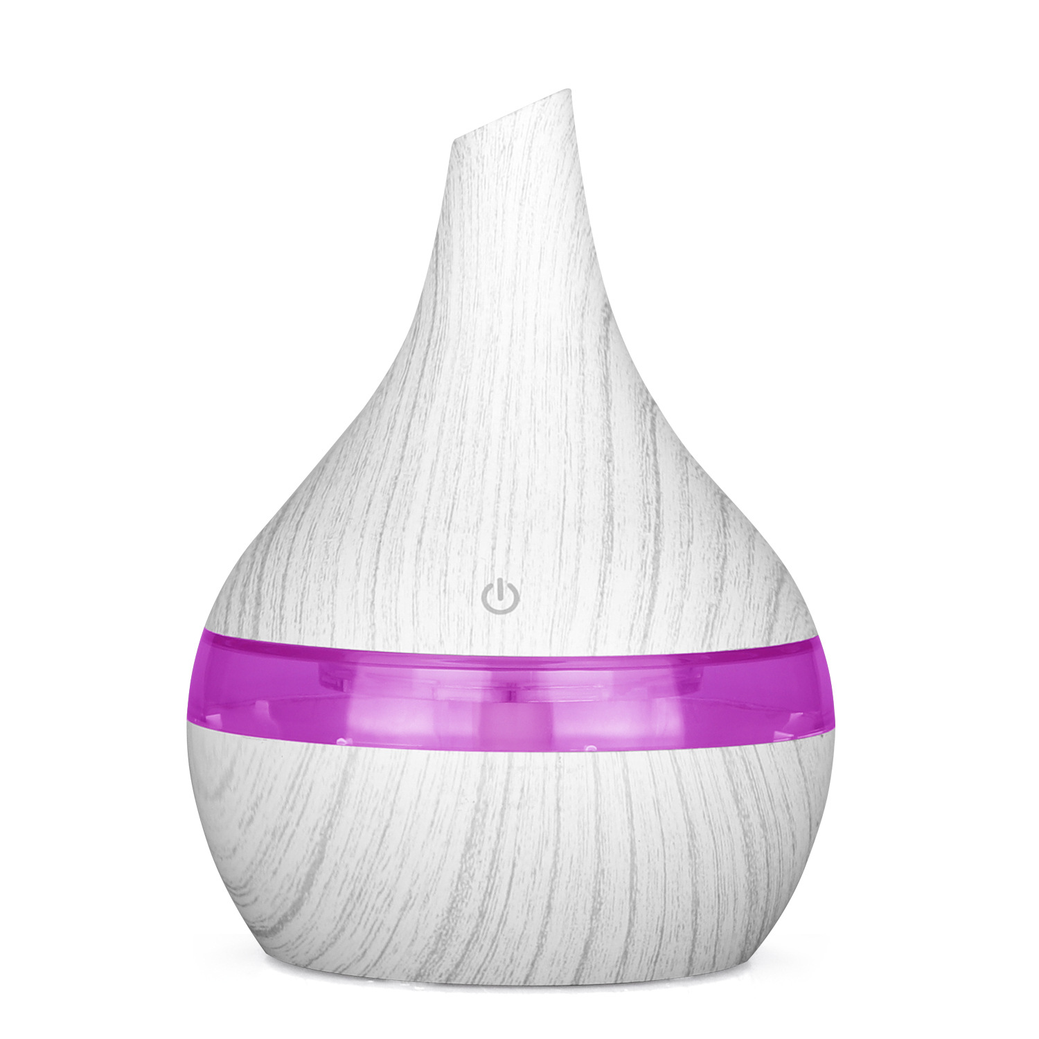 USB Humidifier with Night Light 5V Home Large Mist Air Humidifier Wood Grain Air Purifier Aromatherapy Diffuser