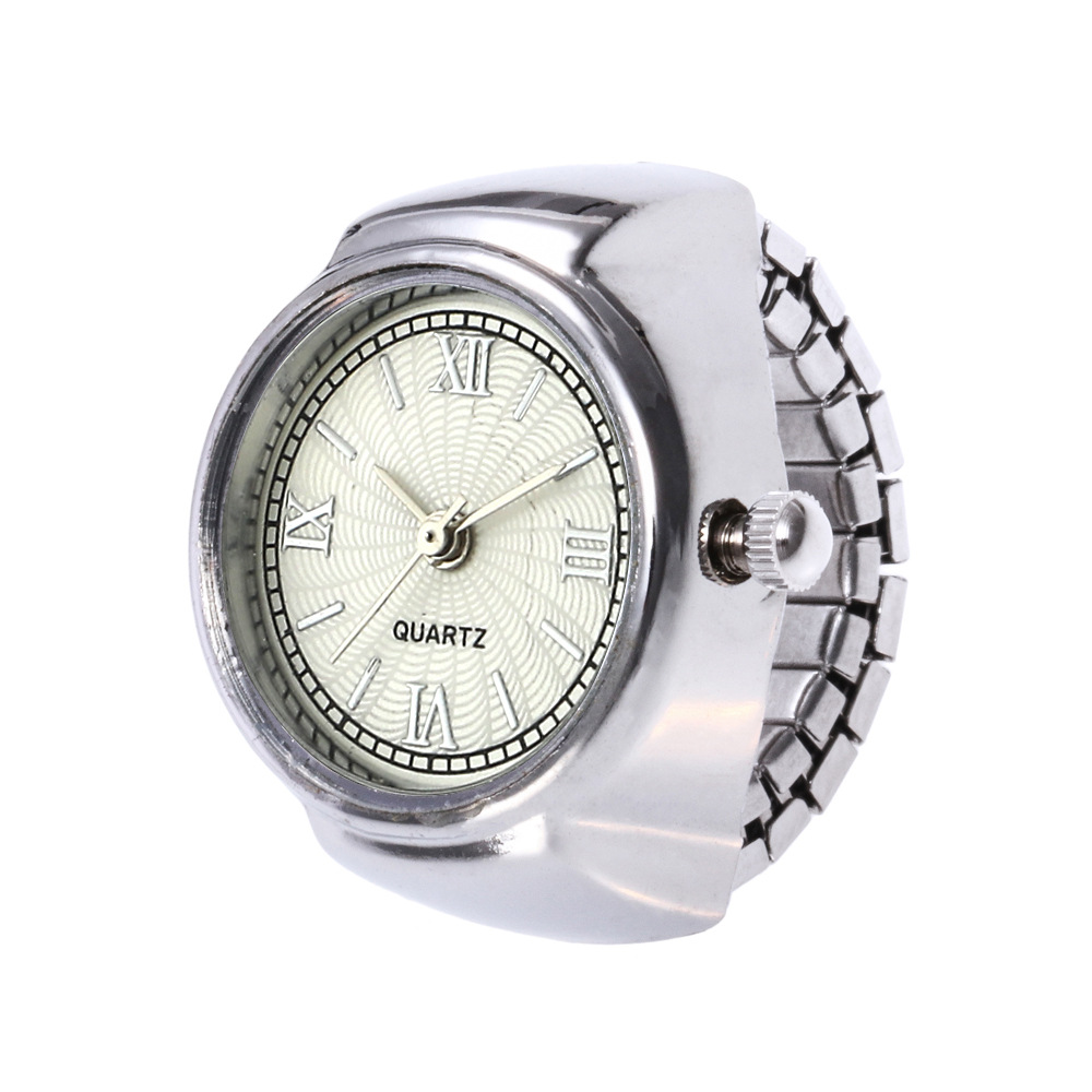 New Ring Watch Gold Rose Gold Roman Elegant Finger Watch