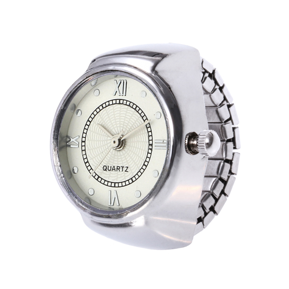 New Ring Watch Gold Rose Gold Roman Elegant Finger Watch