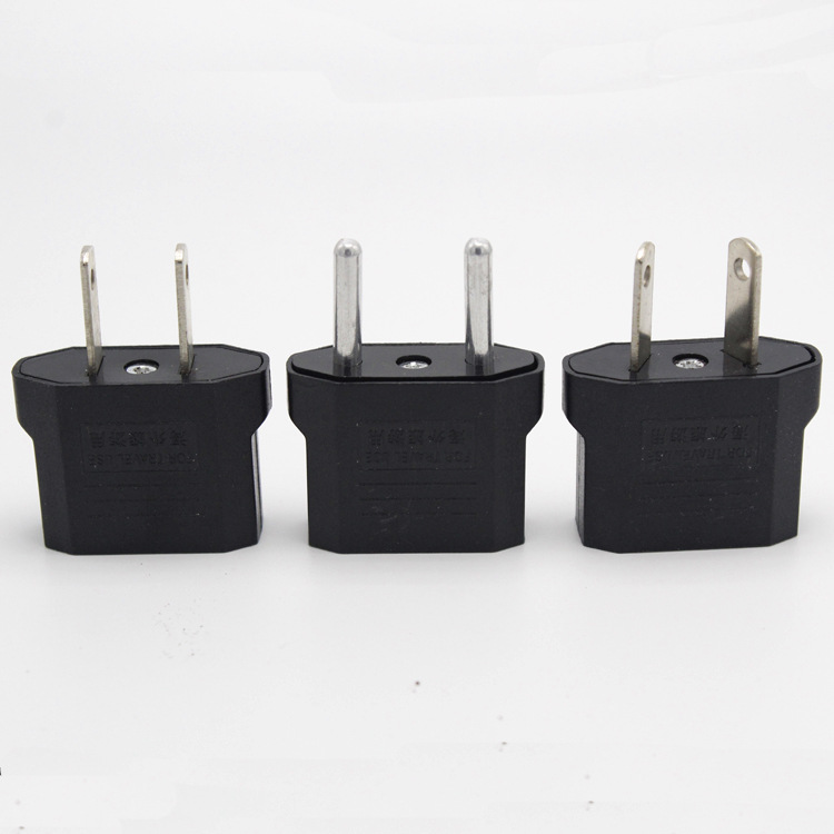 Multi-specification European standard adapter national standard American standard to European standard adapter durable European standard conversion plug all copper American standard