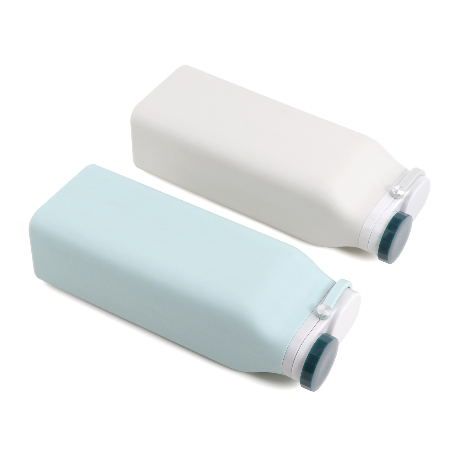 Outdoor sports portable silicone foldable water cup Nordic simple travel large capacity milk bottle gift