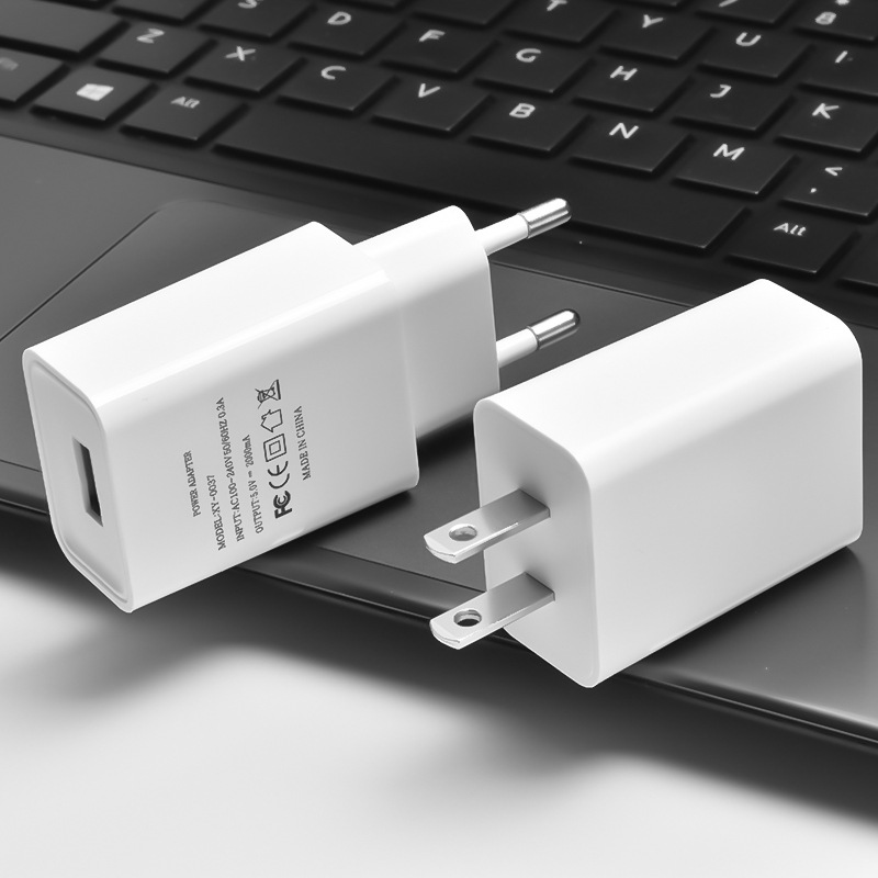 5V2A charging head, phone Bluetooth speaker small appliance USB charger standard power adapter plug
