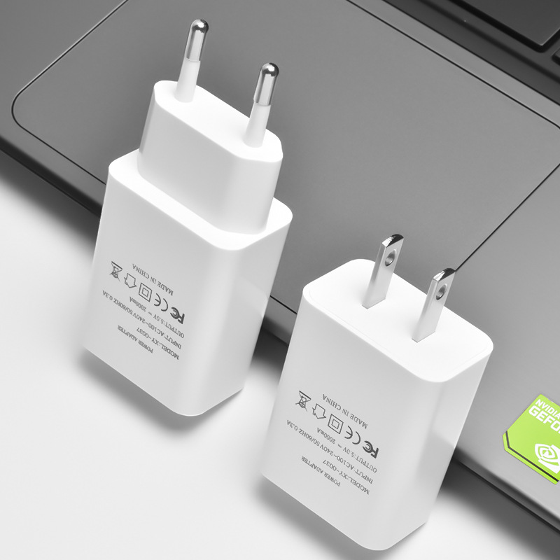 5V2A charging head, phone Bluetooth speaker small appliance USB charger standard power adapter plug