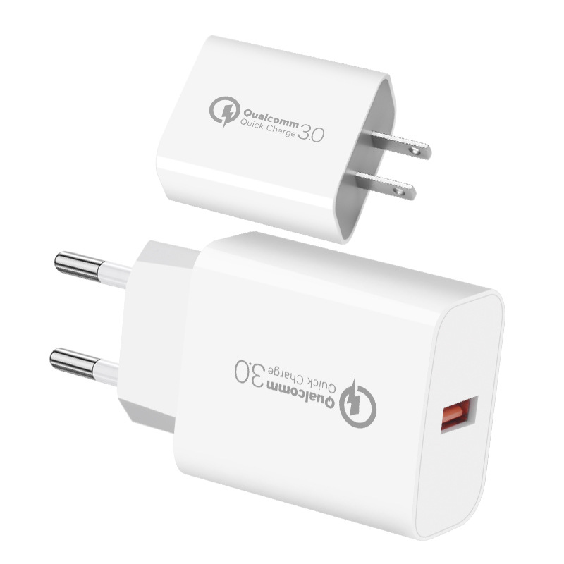 5V3A fast charging head, QC3.0 phone charger, standard wireless charging 18W high-power power supply