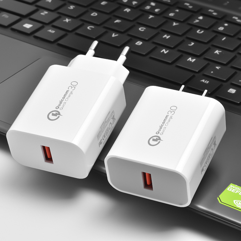 5V3A fast charging head, QC3.0 phone charger, standard wireless charging 18W high-power power supply