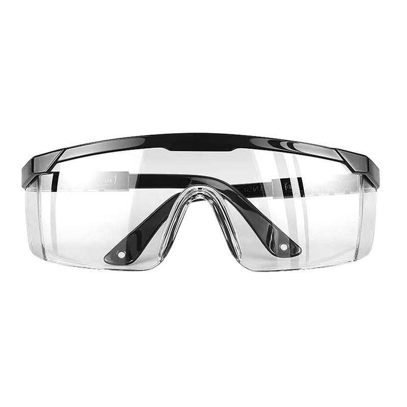 FDA CE Safety Goggles Transparent High Definition Reinforced Protective Glasses, Custom Logo Available 5241
