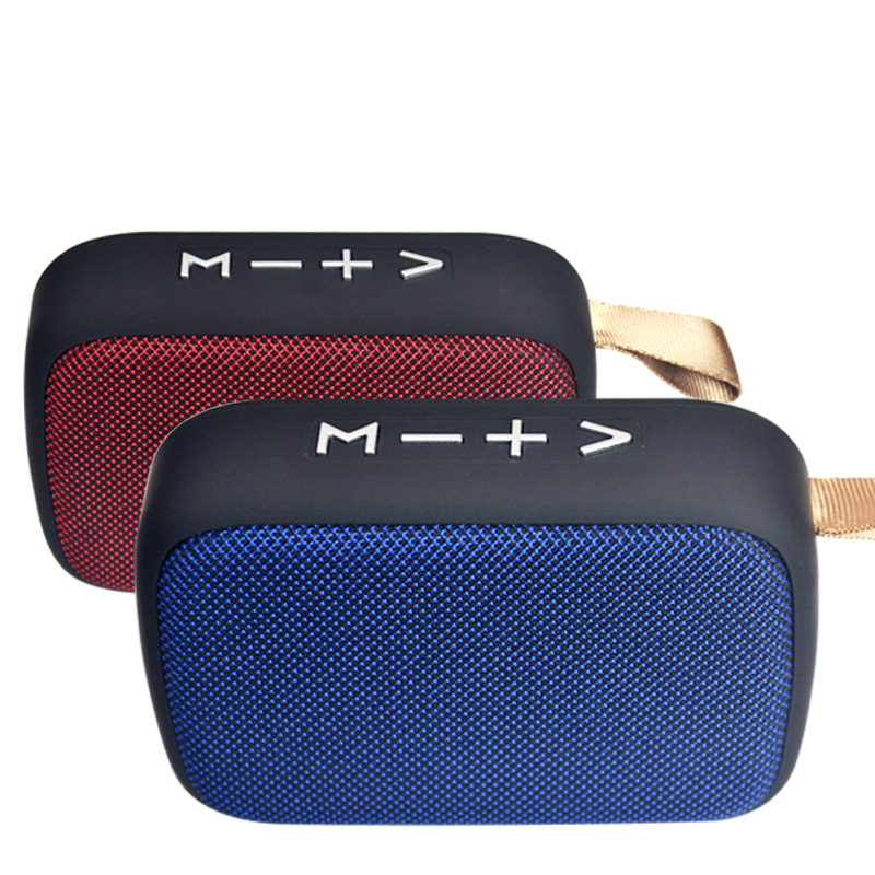 Wireless Mini Bluetooth Speaker with Card Slot, Lanyard, Outdoor Portable USB Bluetooth Small Audio Gift