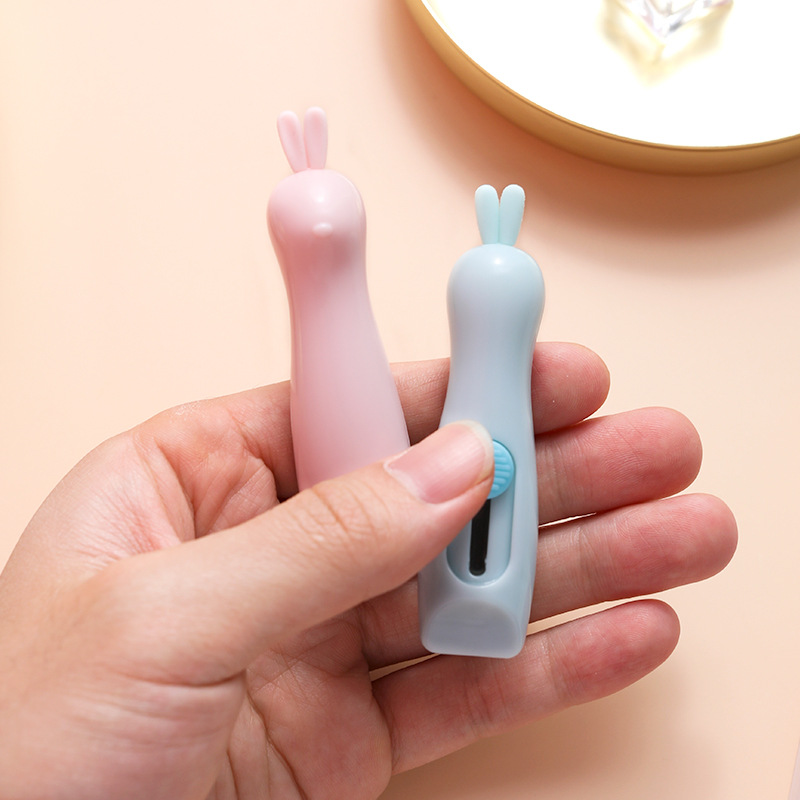 Cloud mini portable small student utility knife rabbit student office unpacking envelope letter opener box cutter