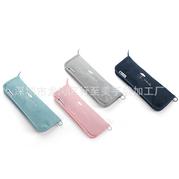 Waterproof polyester portable moisture-absorbing folding umbrella bag umbrella case hanging storage bag