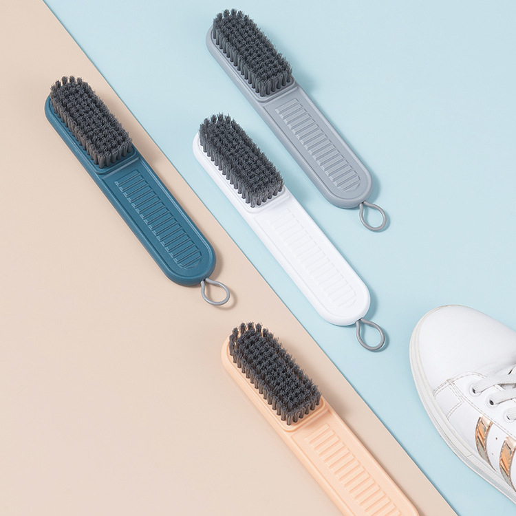 Household soft-bristle laundry brush, multi-functional plastic household cleaning brush, shoe brush, board brush, clothes brush
