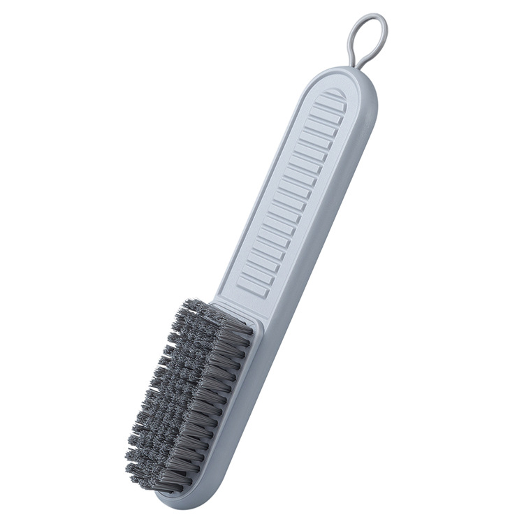Household soft-bristle laundry brush, multi-functional plastic household cleaning brush, shoe brush, board brush, clothes brush