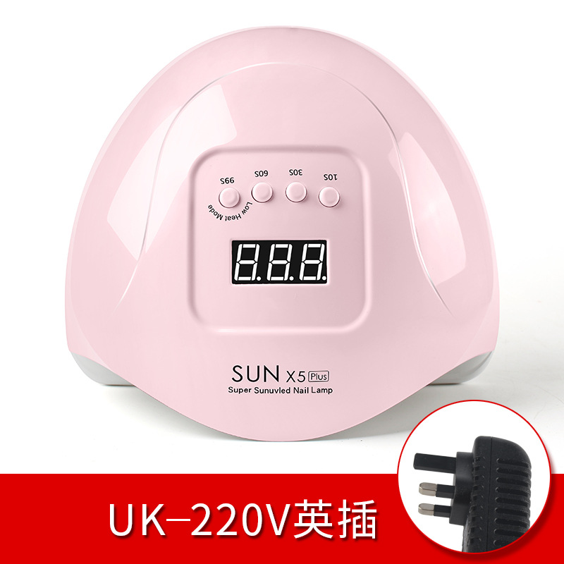 SUNX5plus nail lamp 120W quick-drying nail light therapy machine nail curing lamp UV nail light therapy lamp