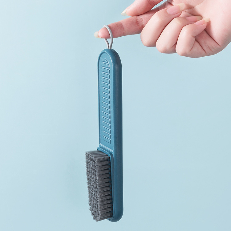 Household soft-bristle laundry brush, multi-functional plastic household cleaning brush, shoe brush, board brush, clothes brush