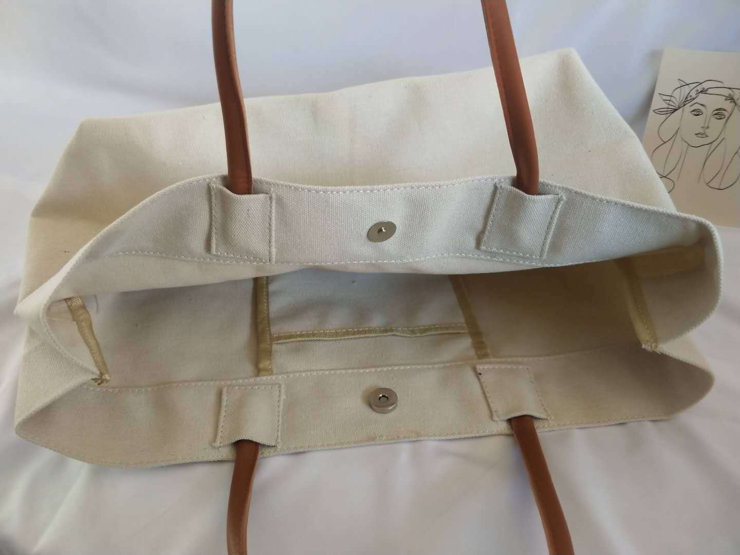 Women's Bag 2026 Simple Large Capacity Handheld Shoulder Canvas Tote Bag