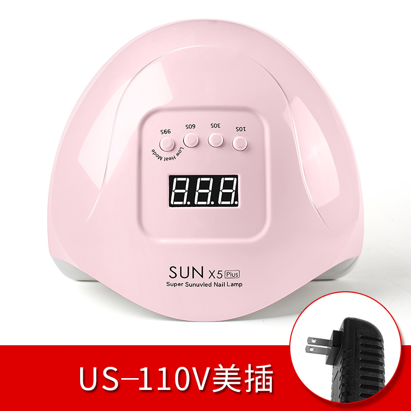 SUNX5plus nail lamp 120W quick-drying nail light therapy machine nail curing lamp UV nail light therapy lamp
