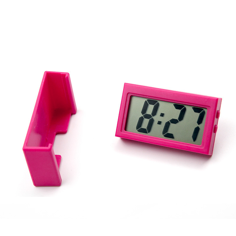 Large Screen Home Electronic Watch Adhesive Digital Electronic Clock Upgraded Version Car Electronic Watch Simple Large Character Watch