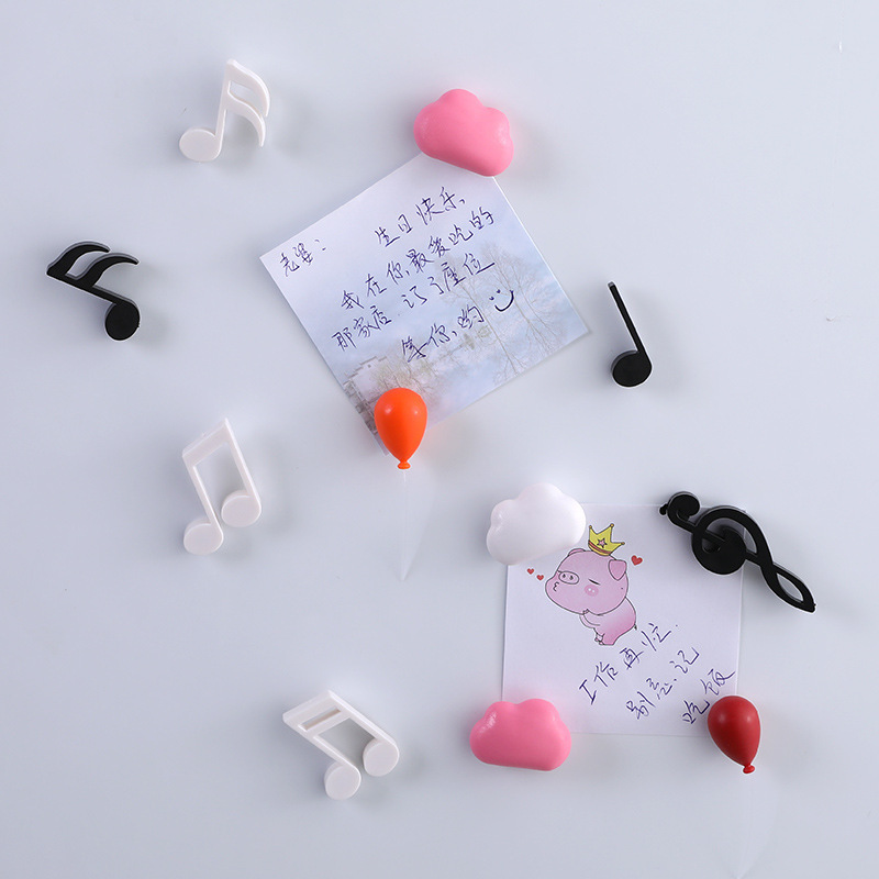 Cloud refrigerator magnet 3D balloon note refrigerator magnet sticky note refrigerator magnet 3E2206