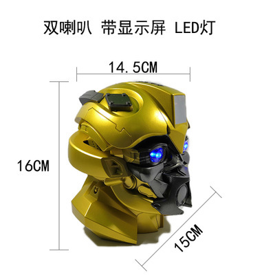 Iron Man Transformers Bumblebee Cartoon Bluetooth Speaker Gift Handicraft Optimus Prime Taiwan Claw Machine